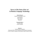 خرید و دانلود نسخه کامل کتاب Survey of the State of the Art in Human Language Technology