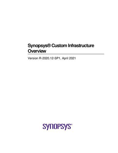 خرید و دانلود نسخه کامل کتاب Synopsys® Custom Infrastructure Overview_687ddec9a5983.jpeg خرید و دانلود نسخه کامل کتاب Synopsys® Custom Infrastructure Overview