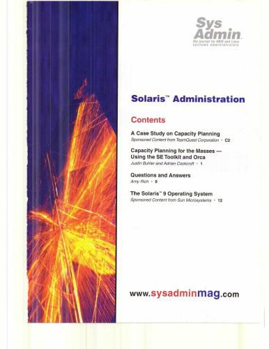 خرید و دانلود نسخه کامل کتاب Sys Admin, Supplement 2003: Solaris Administration_686d22034cc56.jpeg خرید و دانلود نسخه کامل کتاب Sys Admin, Supplement 2003: Solaris Administration