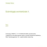 خرید و دانلود نسخه کامل کتاب Számítógép-architektúrák II.