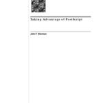 خرید و دانلود نسخه کامل کتاب Taking advantage of PostScript.