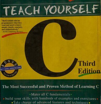 خرید و دانلود نسخه کامل کتاب Teach Yourself C