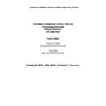 خرید و دانلود نسخه کامل کتاب The 8088 and 8086 Microprocessors: Programming, Interfacing, Software, Hardware, and Applications (4th Edition) – Instructor’s Solution Manual
