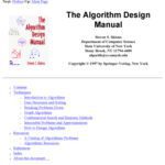 خرید و دانلود نسخه کامل کتاب The Algorithm Design Manual
