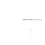 خرید و دانلود نسخه کامل کتاب The art of computer programming I