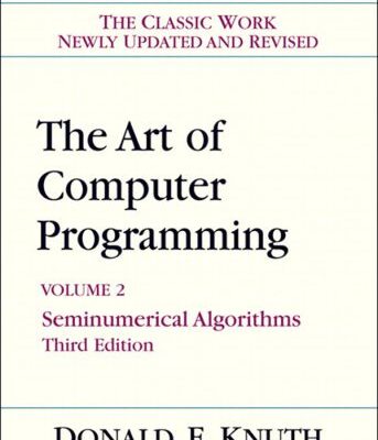 خرید و دانلود نسخه کامل کتاب The Art of Computer Programming, Volume 2: Seminumerical Algorithms (3rd Edition)