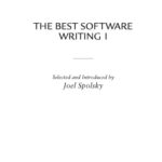 خرید و دانلود نسخه کامل کتاب The Best Software Writing I
