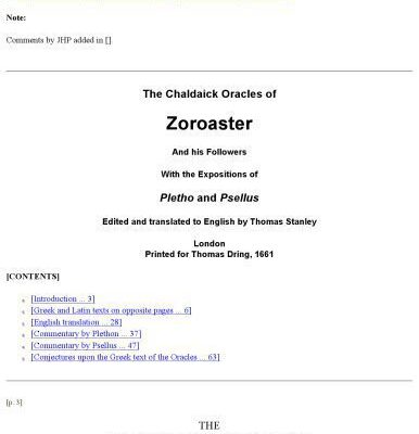 خرید و دانلود نسخه کامل کتاب The Chaldaean Oracles of Zoroaster