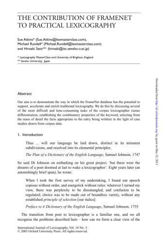 خرید و دانلود نسخه کامل کتاب The Contribution of FrameNet to Practical Lexicography_686ad5a5e92d5.jpeg خرید و دانلود نسخه کامل کتاب The Contribution of FrameNet to Practical Lexicography