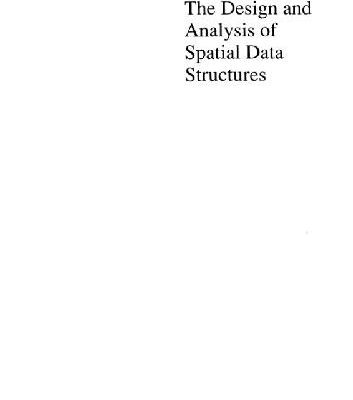 خرید و دانلود نسخه کامل کتاب The design and analysis of spatial data structures