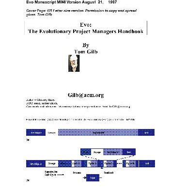 خرید و دانلود نسخه کامل کتاب The Evolutionary Project Managers Handbook