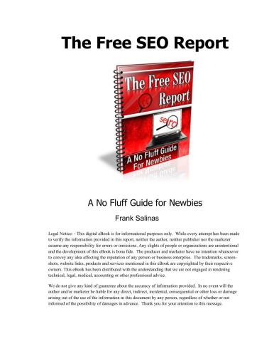 خرید و دانلود نسخه کامل کتاب The free SEO report. A no fluff guide for newbies_6883eda54d7c1.jpeg خرید و دانلود نسخه کامل کتاب The free SEO report. A no fluff guide for newbies