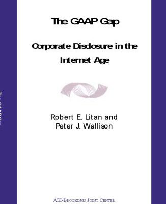 خرید و دانلود نسخه کامل کتاب The GAAP Gap: Corporate Disclosure in the Internet Age