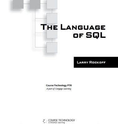 خرید و دانلود نسخه کامل کتاب The Language of SQL