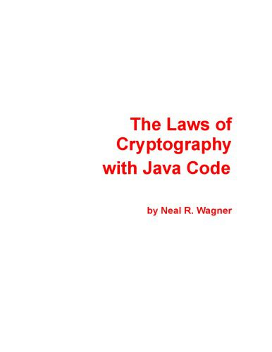 خرید و دانلود نسخه کامل کتاب The laws of cryptography with Java code_687679fe851b6.jpeg خرید و دانلود نسخه کامل کتاب The laws of cryptography with Java code