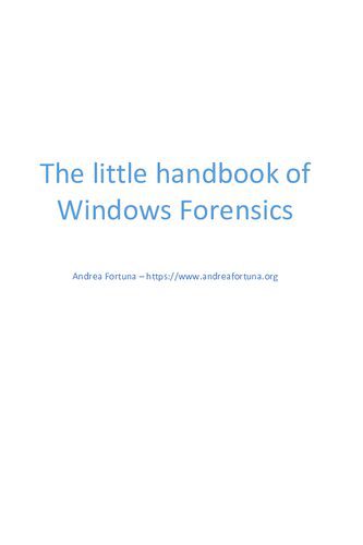 خرید و دانلود نسخه کامل کتاب The Little Handbook of Windows Forensics: Just Some Random Thoughts About Windows Forensics_686ce50919e70.jpeg خرید و دانلود نسخه کامل کتاب The Little Handbook of Windows Forensics: Just Some Random Thoughts About Windows Forensics