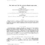 خرید و دانلود نسخه کامل کتاب The ‘miss rate’ for the analysis of gene expression data