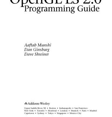 خرید و دانلود نسخه کامل کتاب The OpenGL ES 2.0 programming guide