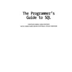 خرید و دانلود نسخه کامل کتاب The Programmer’s Guide to SQL