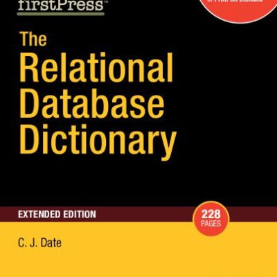 خرید و دانلود نسخه کامل کتاب The Relational Database Dictionary, Extended Edition