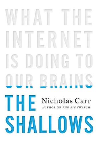 خرید و دانلود نسخه کامل کتاب The Shallows: What the Internet Is Doing to Our Brains_688493e9e920b.jpeg خرید و دانلود نسخه کامل کتاب The Shallows: What the Internet Is Doing to Our Brains