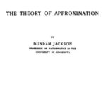 خرید و دانلود نسخه کامل کتاب The theory of approximation