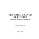 خرید و دانلود نسخه کامل کتاب The Third Branch of Physics, Eassys in Scientific Computing