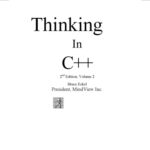 خرید و دانلود نسخه کامل کتاب Thinking in C++: Volume 2: Standard Libraries and Advanced Topics