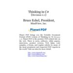 خرید و دانلود نسخه کامل کتاب Thinking in C#