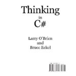 خرید و دانلود نسخه کامل کتاب Thinking In C#