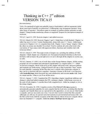 خرید و دانلود نسخه کامل کتاب Thinking in C++