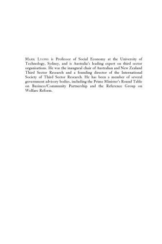 خرید و دانلود نسخه کامل کتاب Third Sector: The Contribution of Nonprofit and Cooperative Enterprises in Australia_68691c54530d4.jpeg خرید و دانلود نسخه کامل کتاب Third Sector: The Contribution of Nonprofit and Cooperative Enterprises in Australia