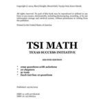 خرید و دانلود نسخه کامل کتاب TSI Math: College for All TSI Math