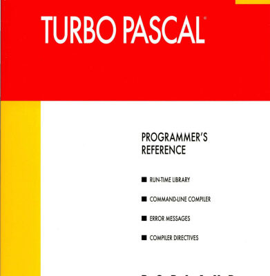 خرید و دانلود نسخه کامل کتاب Turbo Pascal® version 7.0 programmer’s reference