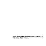 خرید و دانلود نسخه کامل کتاب Uma Introdução a Análise Convexa