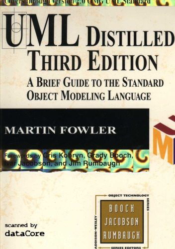خرید و دانلود نسخه کامل کتاب UML Distilled: A Brief Guide to the Standard Object Modeling Language_687a0979cb32e.jpeg خرید و دانلود نسخه کامل کتاب UML Distilled: A Brief Guide to the Standard Object Modeling Language