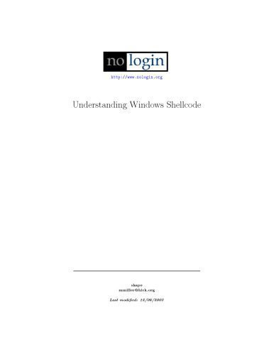 خرید و دانلود نسخه کامل کتاب Understanding Windows Shellcode_686d516516002.jpeg خرید و دانلود نسخه کامل کتاب Understanding Windows Shellcode