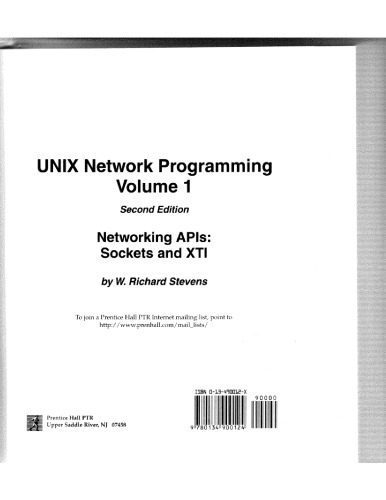 خرید و دانلود نسخه کامل کتاب UNIX Network Programming: Networking APIs: Sockets and XTI_686d3e6ed948e.jpeg خرید و دانلود نسخه کامل کتاب UNIX Network Programming: Networking APIs: Sockets and XTI