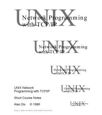 خرید و دانلود نسخه کامل کتاب UNIX Network Programming with TCP/IP: Short Course Notes