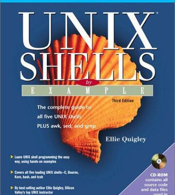 خرید و دانلود نسخه کامل کتاب UNIX Shells by Example, 3rd Edition