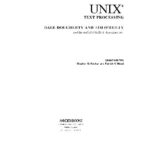 خرید و دانلود نسخه کامل کتاب UNIX Text Processing