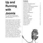 خرید و دانلود نسخه کامل کتاب Up and Running with Joomla, 2nd Edition