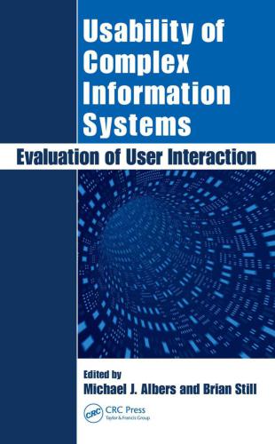 خرید و دانلود نسخه کامل کتاب Usability of Complex Information Systems: Evaluation of User Interaction_6868fbb01cf25.jpeg خرید و دانلود نسخه کامل کتاب Usability of Complex Information Systems: Evaluation of User Interaction