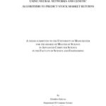 خرید و دانلود نسخه کامل کتاب Using Neural Networks And Genetic Algorithms To Predict Stock Market Returns