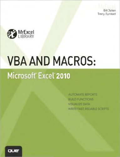 خرید و دانلود نسخه کامل کتاب VBA and Macros: Microsoft Excel 2010 (MrExcel Library)_6873a8b1723c5.jpeg خرید و دانلود نسخه کامل کتاب VBA and Macros: Microsoft Excel 2010 (MrExcel Library)