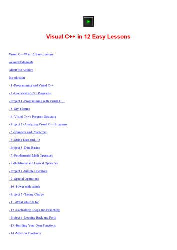 خرید و دانلود نسخه کامل کتاب Visual C++ in 12 easy lessons_687769b97d489.jpeg خرید و دانلود نسخه کامل کتاب Visual C++ in 12 easy lessons
