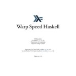 خرید و دانلود نسخه کامل کتاب Warp Speed Haskell
