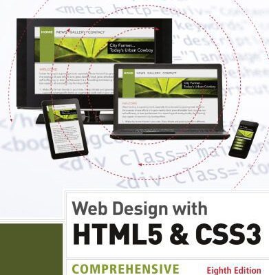 خرید و دانلود نسخه کامل کتاب Web Design with HTML & CSS3 Comprehensive