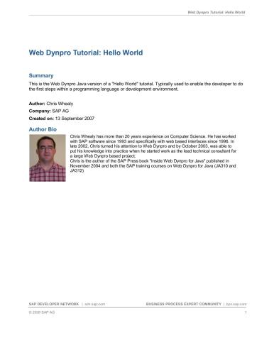 خرید و دانلود نسخه کامل کتاب Web Dynpro Tutorial: Hello World_687883ef5b3e5.jpeg خرید و دانلود نسخه کامل کتاب Web Dynpro Tutorial: Hello World