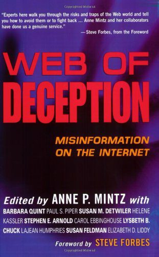 خرید و دانلود نسخه کامل کتاب Web of Deception: Misinformation on the Internet_6883aa4e91eb7.jpeg خرید و دانلود نسخه کامل کتاب Web of Deception: Misinformation on the Internet
